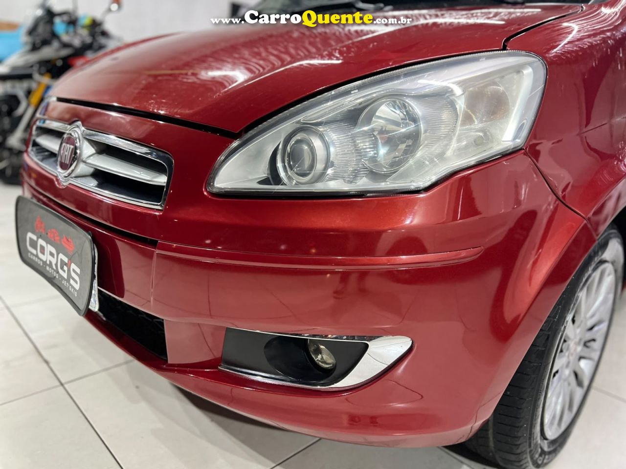 FIAT   IDEA ATTRACTIVE 1.4 FIRE FLEX 8V 5P   VERMELHO 2014 1.4 FLEX - Loja