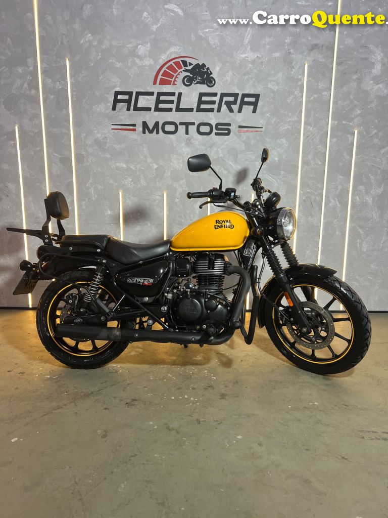 ROYAL ENFIELD   METEOR FIREBALL 350CC ABS   AMARELO 2024 350 GASOLINA - Loja