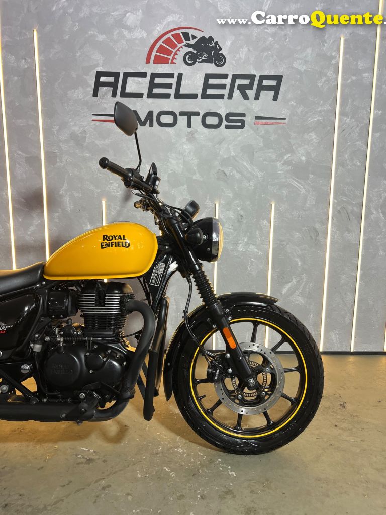 ROYAL ENFIELD   METEOR FIREBALL 350CC ABS   AMARELO 2024 350 GASOLINA - Loja