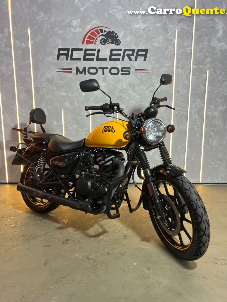 ROYAL ENFIELD   METEOR FIREBALL 350CC ABS   AMARELO 2024 350 GASOLINA - Loja