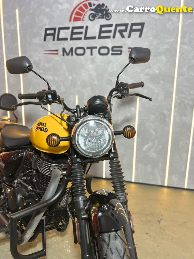 ROYAL ENFIELD   METEOR FIREBALL 350CC ABS   AMARELO 2024 350 GASOLINA - Loja