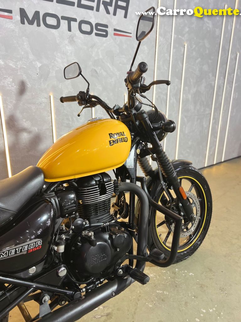 ROYAL ENFIELD   METEOR FIREBALL 350CC ABS   AMARELO 2024 350 GASOLINA - Loja