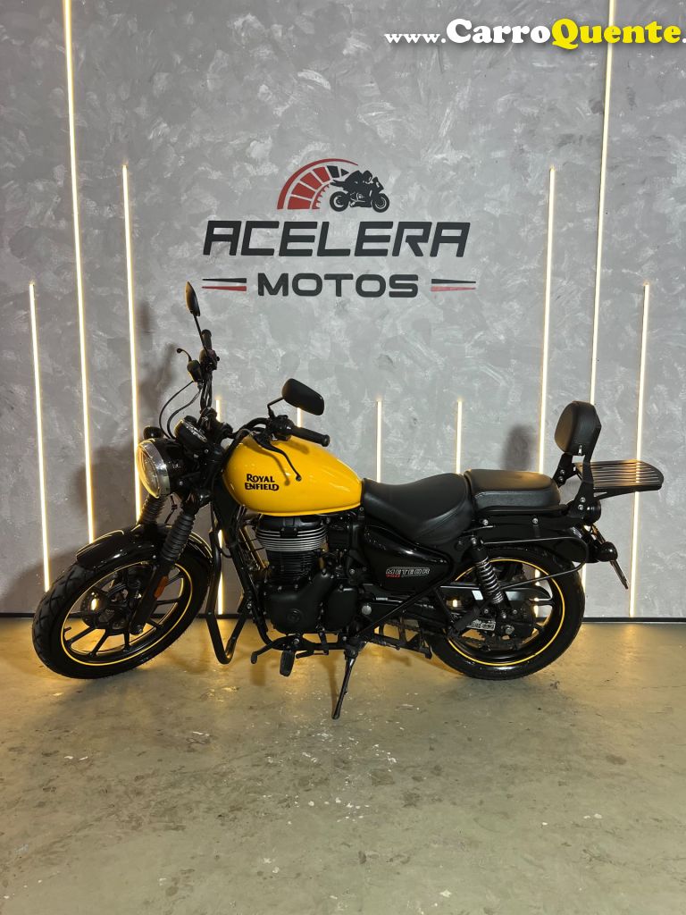 ROYAL ENFIELD   METEOR FIREBALL 350CC ABS   AMARELO 2024 350 GASOLINA - Loja