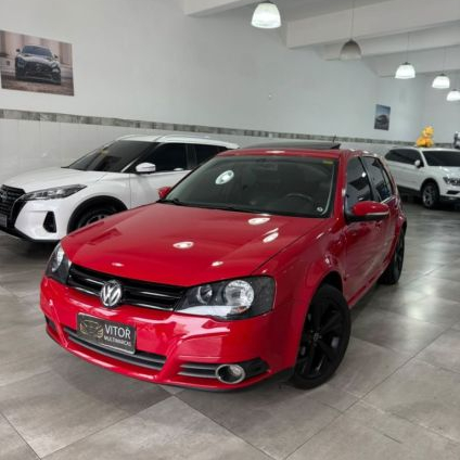 VOLKSWAGEN   GOLF SPORTLINE 1.6 MI TOTAL FLEX 8V 4P   VERMELHO 2013 1.6 FLEX