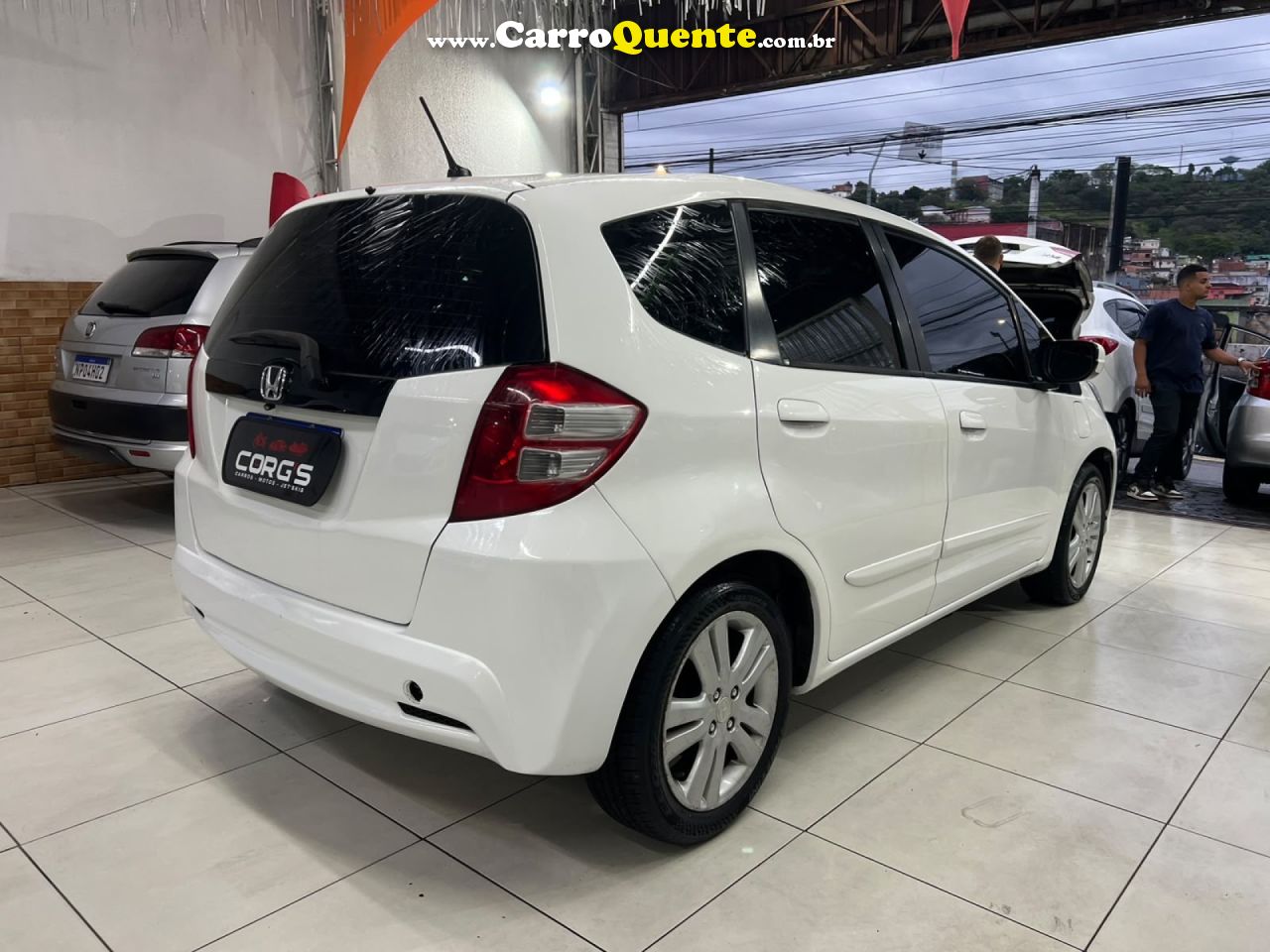 HONDA   FIT LX 1.5 FLEXONE 16V 5P AUT.   BRANCO 2014 1.5 GASOLINA - Loja