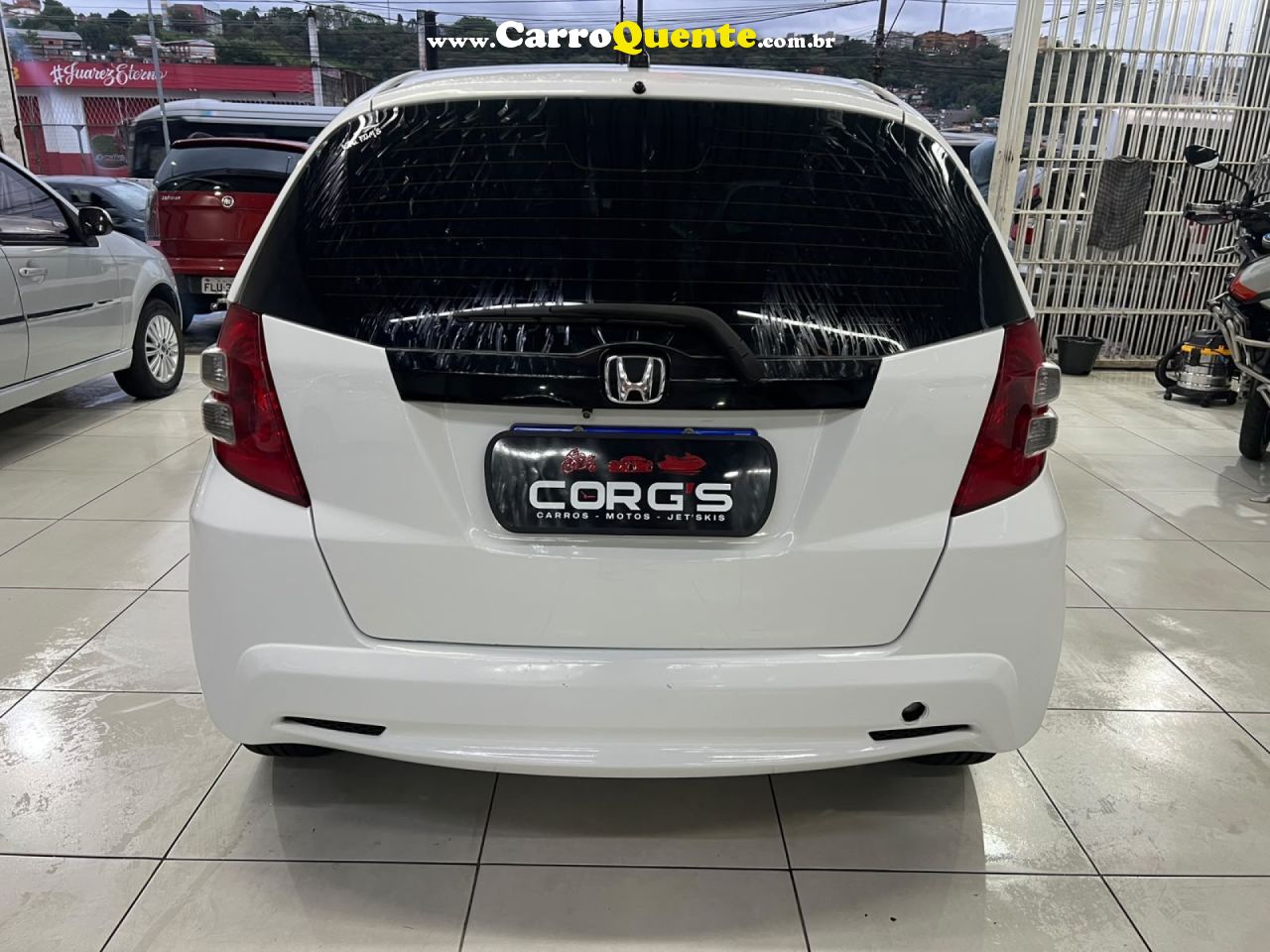 HONDA   FIT LX 1.5 FLEXONE 16V 5P AUT.   BRANCO 2014 1.5 GASOLINA - Loja