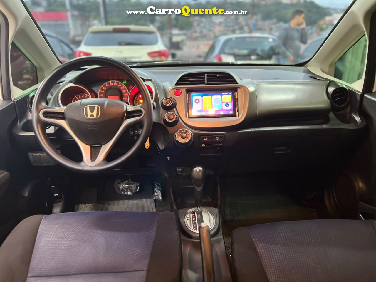 HONDA   FIT LX 1.5 FLEXONE 16V 5P AUT.   BRANCO 2014 1.5 GASOLINA - Loja