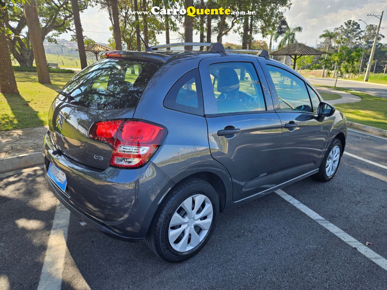CITROËN   C3 ORIGINE 1.5 FLEX 8V 5P MEC.   CINZA 2014 1.5 FLEX - Loja