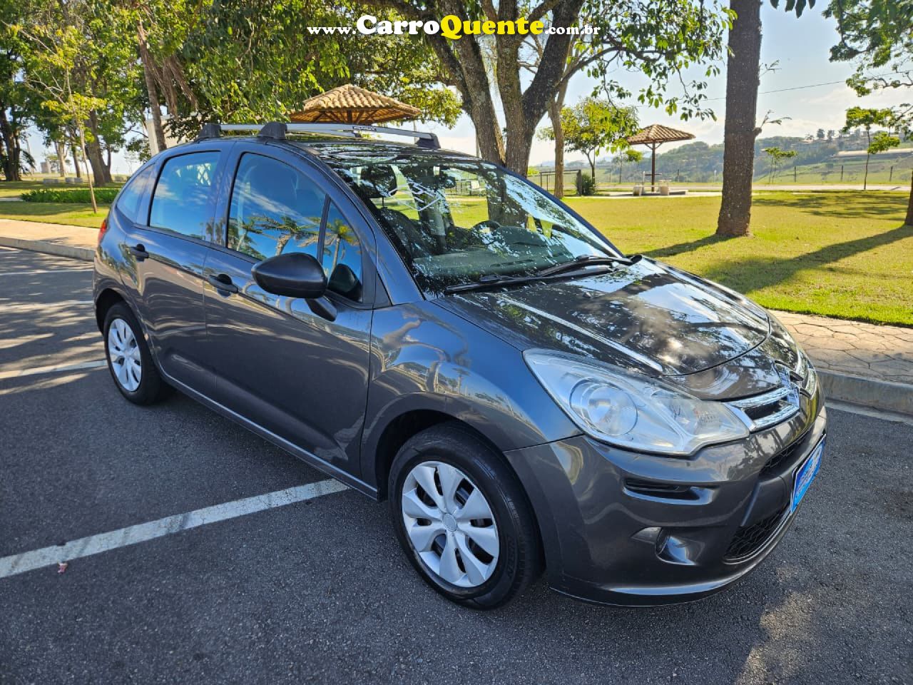 CITROËN   C3 ORIGINE 1.5 FLEX 8V 5P MEC.   CINZA 2014 1.5 FLEX - Loja