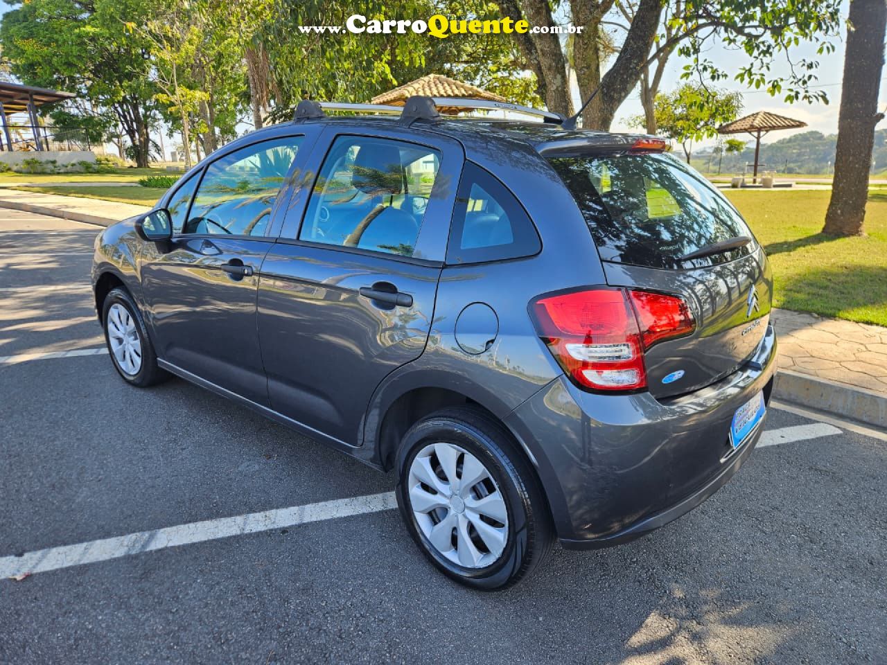CITROËN   C3 ORIGINE 1.5 FLEX 8V 5P MEC.   CINZA 2014 1.5 FLEX - Loja
