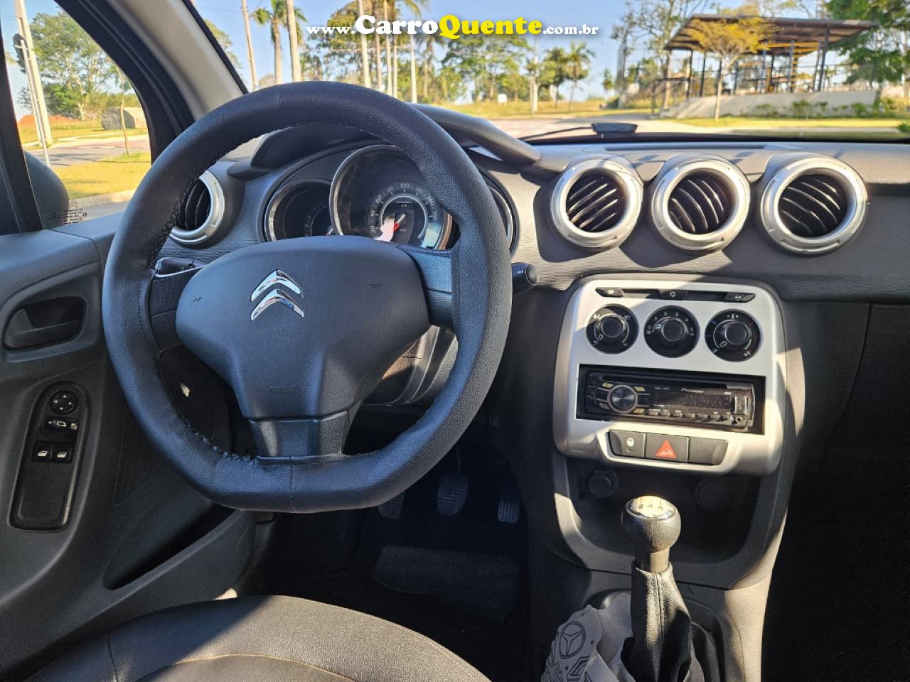 CITROËN   C3 ORIGINE 1.5 FLEX 8V 5P MEC.   CINZA 2014 1.5 FLEX - Loja