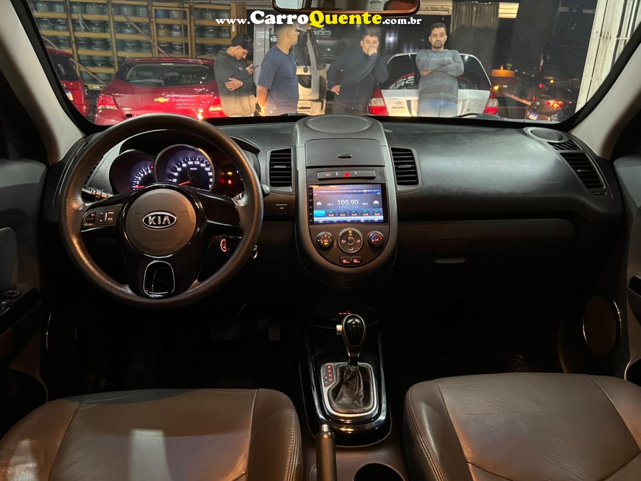 KIA   SOUL 1.6 1.6 16V FLEX AUT.   CINZA 2012 1.6 GASOLINA - Loja