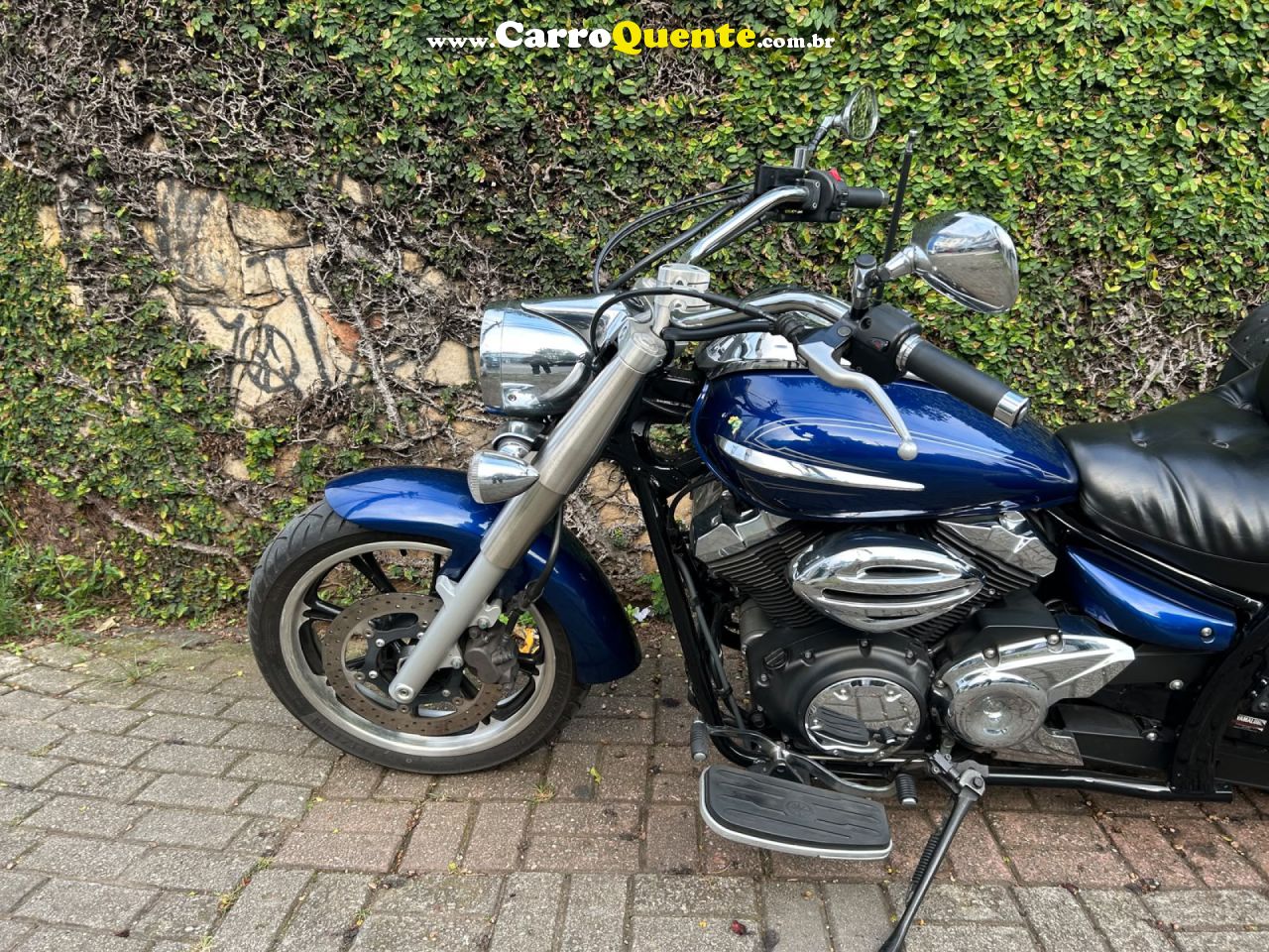 YAMAHA    XVS950 MIDNIGHT STAR   AZUL 2012 950 GASOLINA - Loja