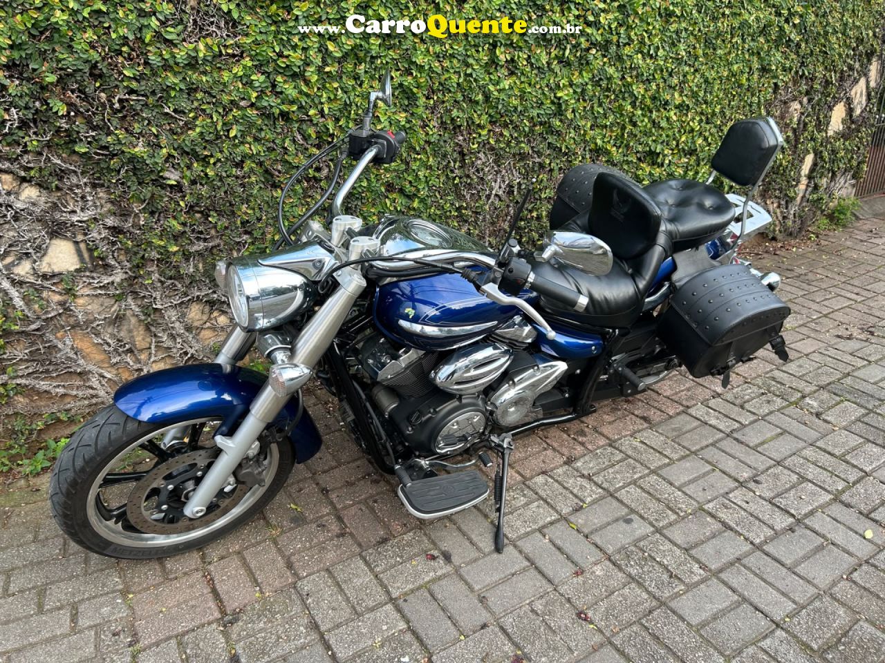 YAMAHA    XVS950 MIDNIGHT STAR   AZUL 2012 950 GASOLINA - Loja