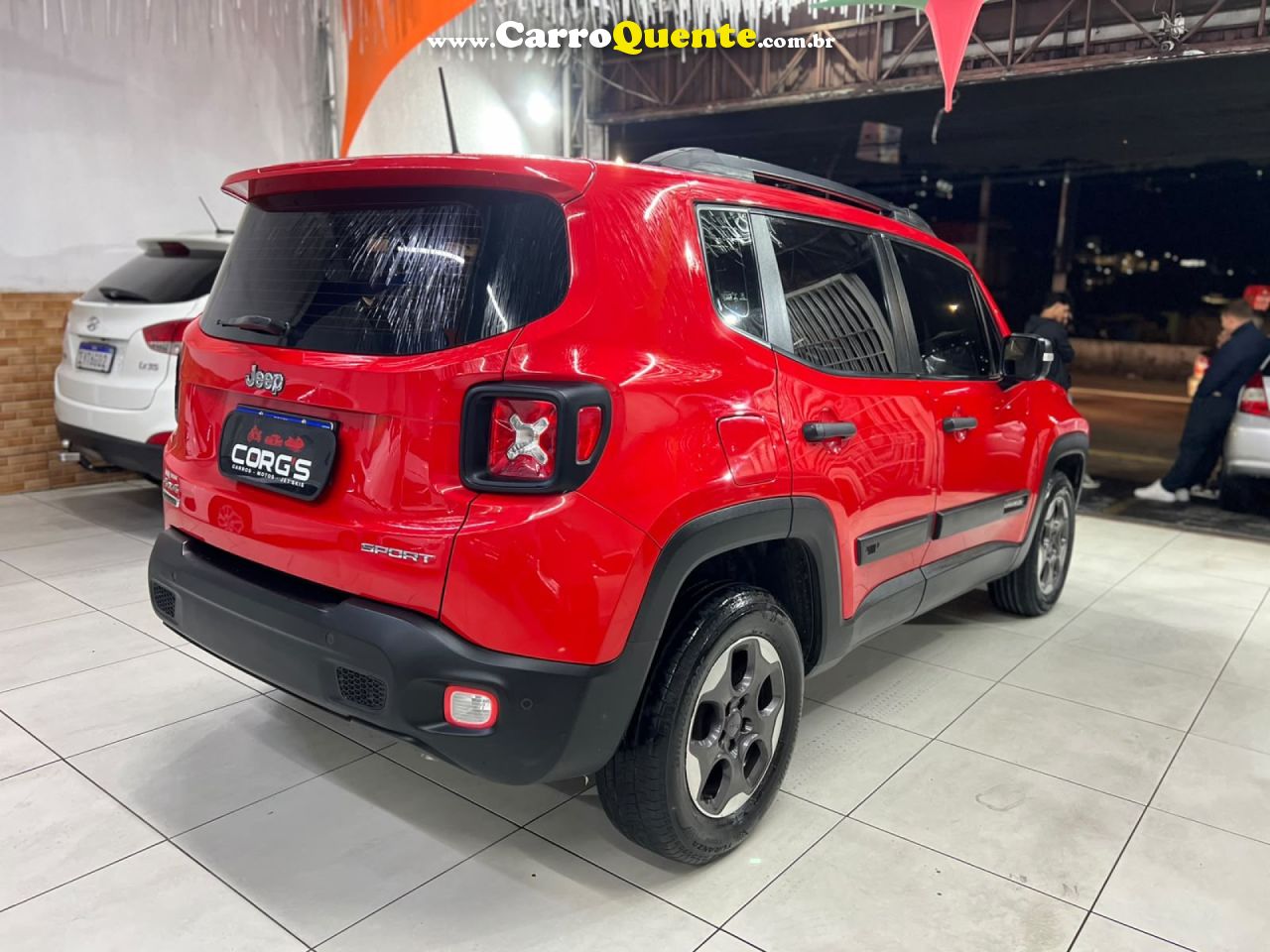 JEEP   RENEGADE SPORT 2.0 4X4 TB DIESEL AUT.   VERMELHO 2016 2.0 DIESEL - Loja