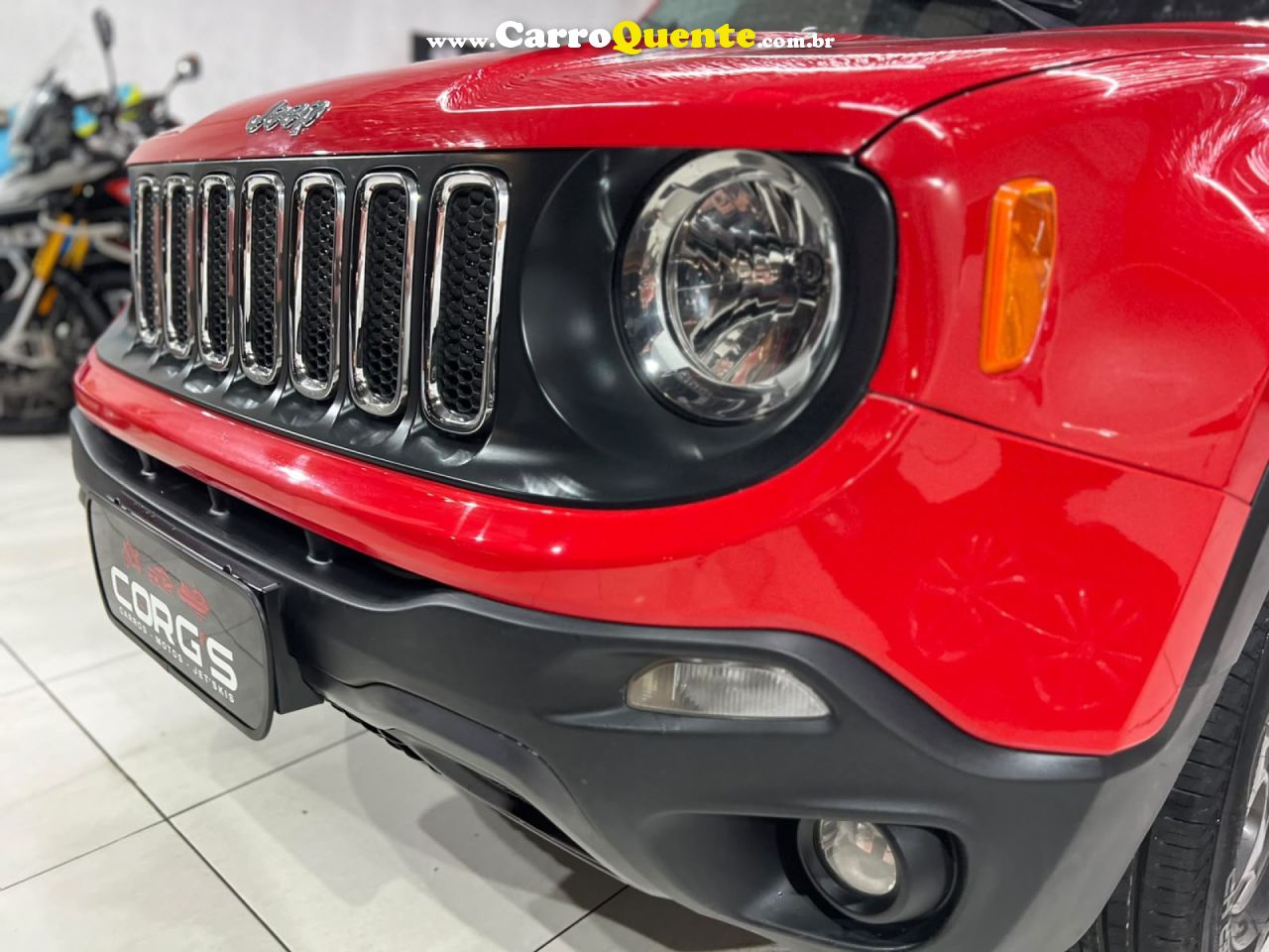 JEEP   RENEGADE SPORT 2.0 4X4 TB DIESEL AUT.   VERMELHO 2016 2.0 DIESEL - Loja