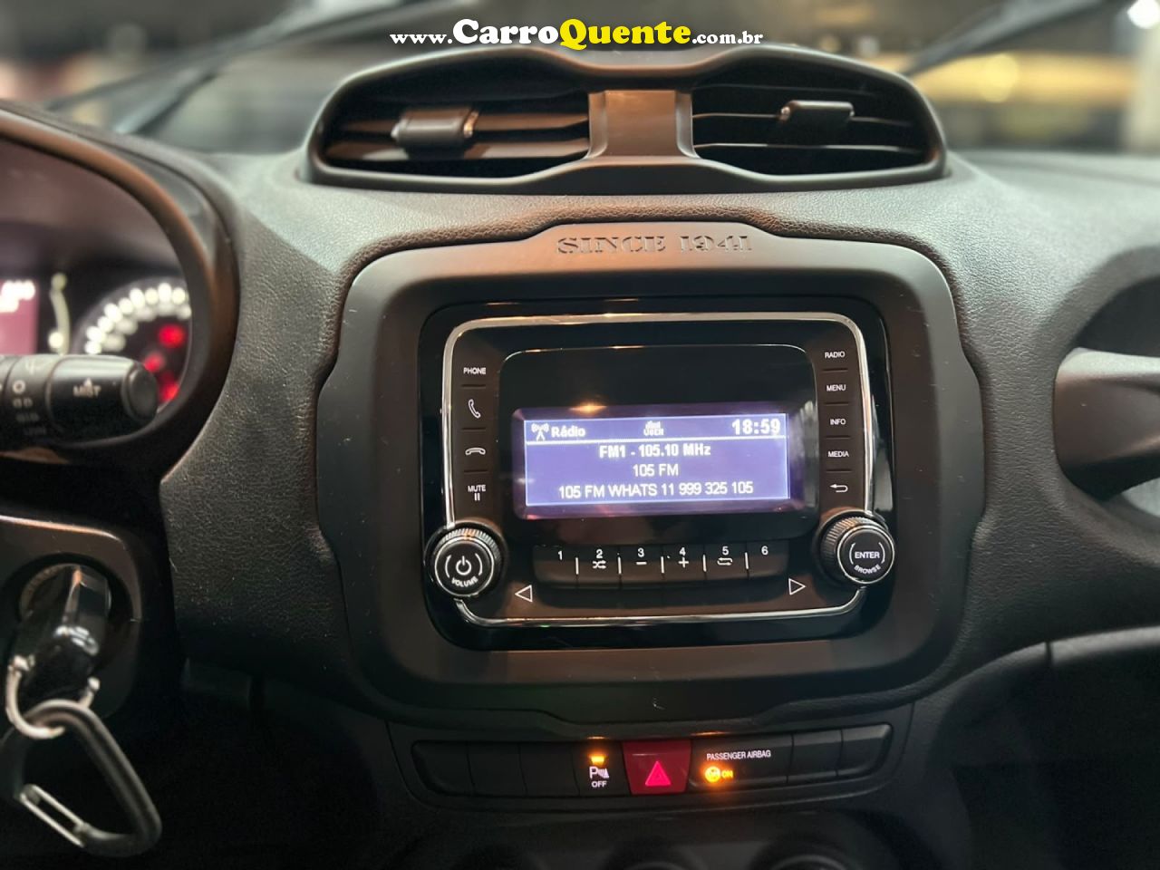 JEEP   RENEGADE SPORT 2.0 4X4 TB DIESEL AUT.   VERMELHO 2016 2.0 DIESEL - Loja