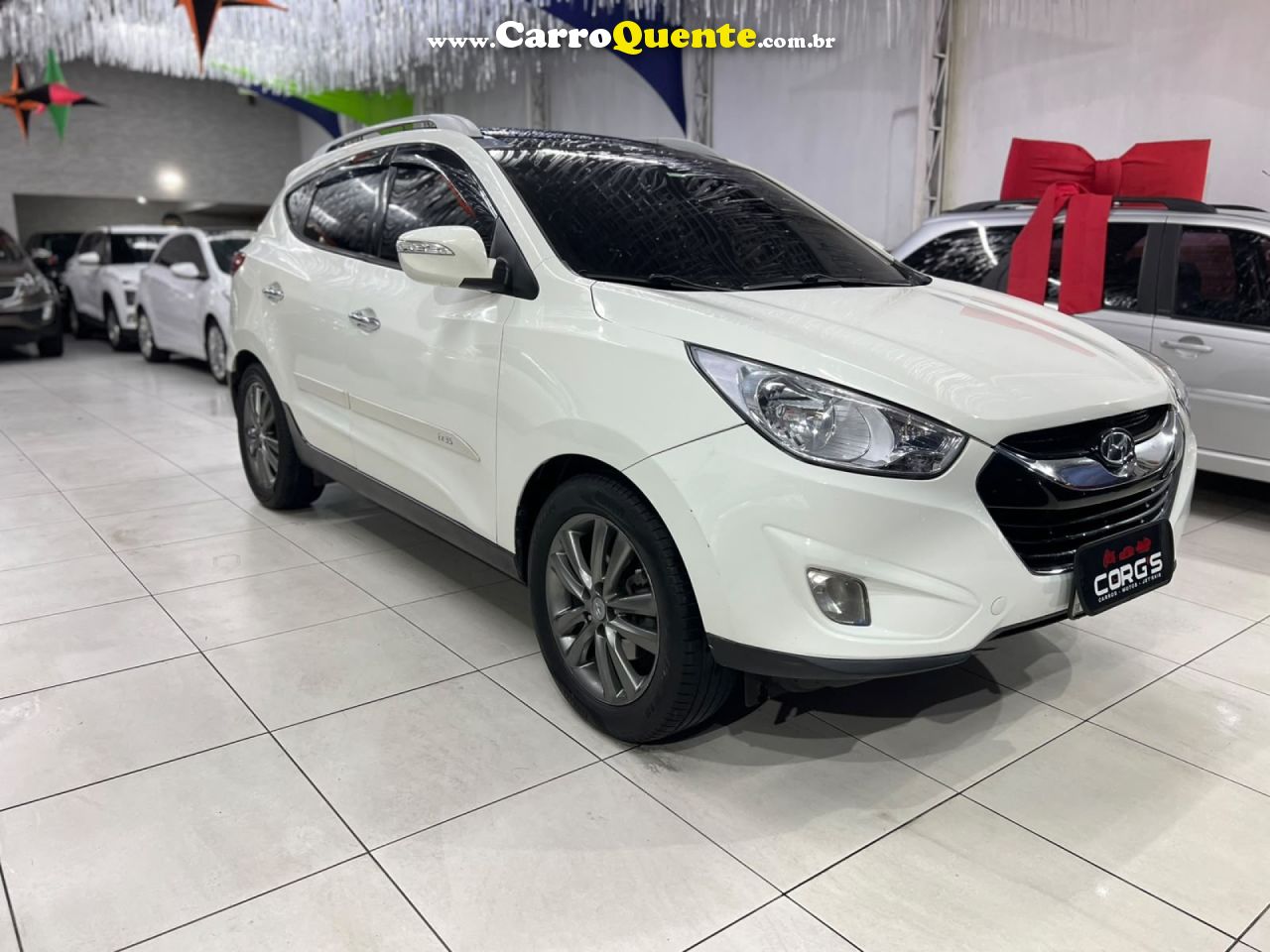 HYUNDAI   IX35 GLS 2.0 16V 2WD FLEX AUT.   BRANCO 2012 2.0 FLEX - Loja