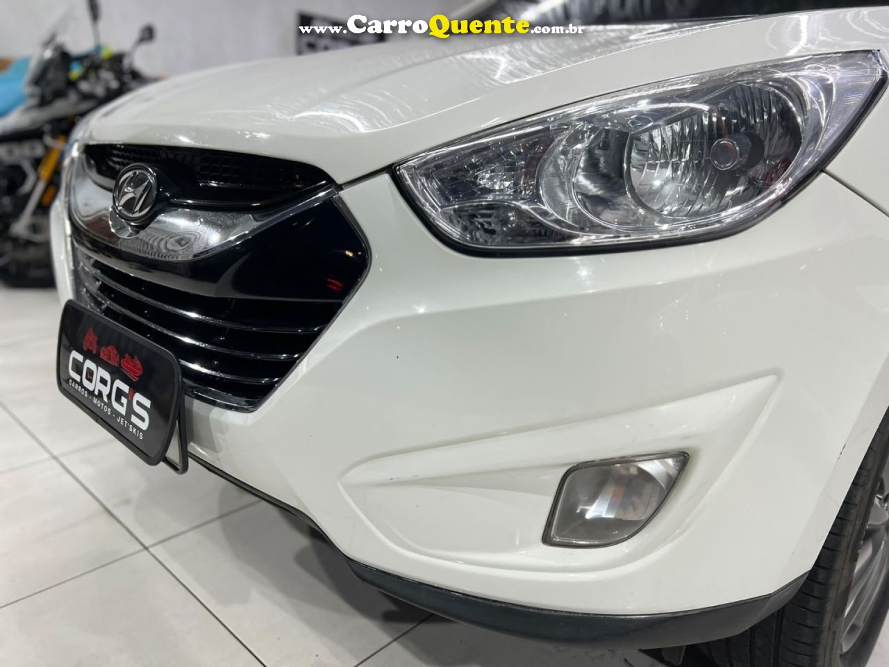 HYUNDAI   IX35 GLS 2.0 16V 2WD FLEX AUT.   BRANCO 2012 2.0 FLEX - Loja