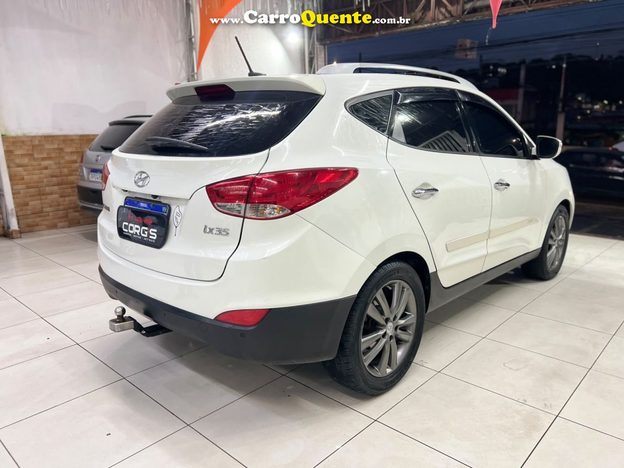 HYUNDAI   IX35 GLS 2.0 16V 2WD FLEX AUT.   BRANCO 2012 2.0 FLEX - Loja