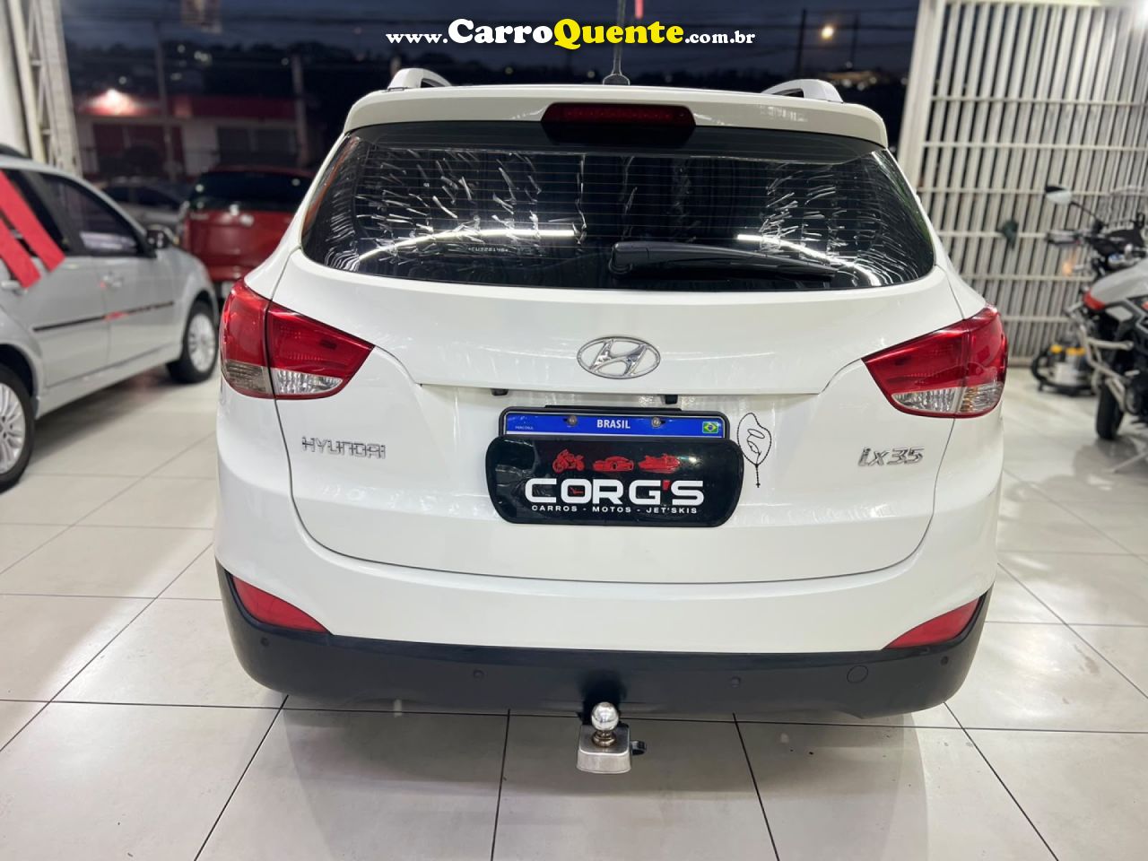 HYUNDAI   IX35 GLS 2.0 16V 2WD FLEX AUT.   BRANCO 2012 2.0 FLEX - Loja