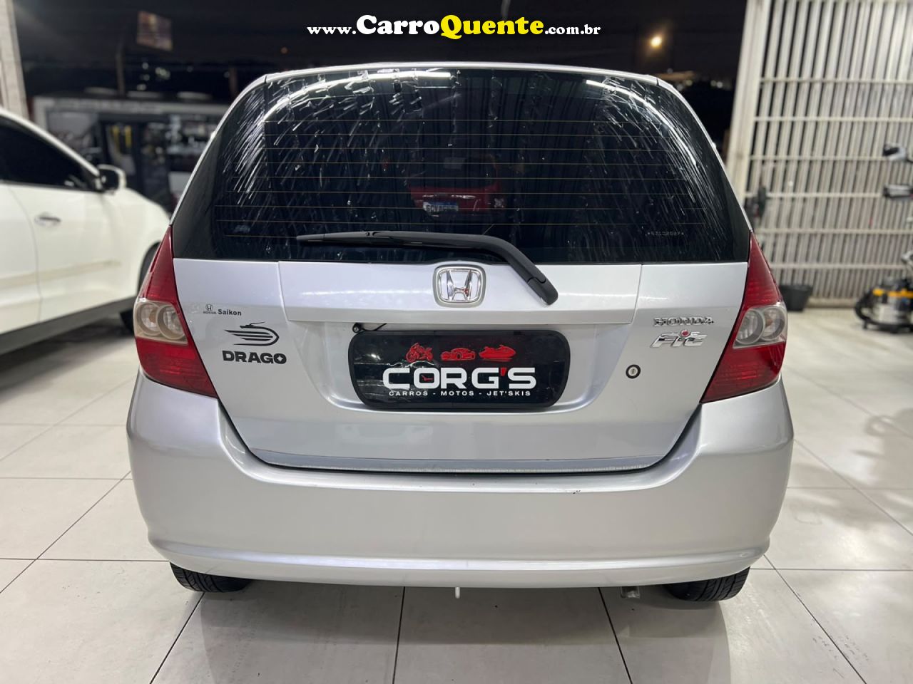 HONDA   FIT LXL 1.4 1.4 FLEX 8V16V 5P AUT.   PRATA 2005 1.4 FLEX - Loja