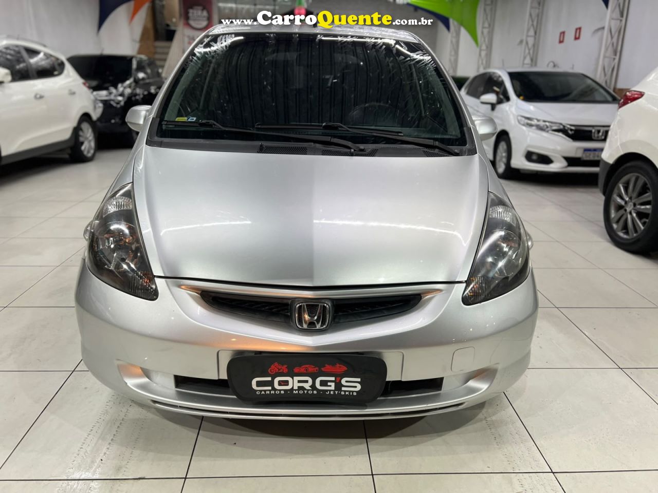 HONDA   FIT LXL 1.4 1.4 FLEX 8V16V 5P AUT.   PRATA 2005 1.4 FLEX - Loja