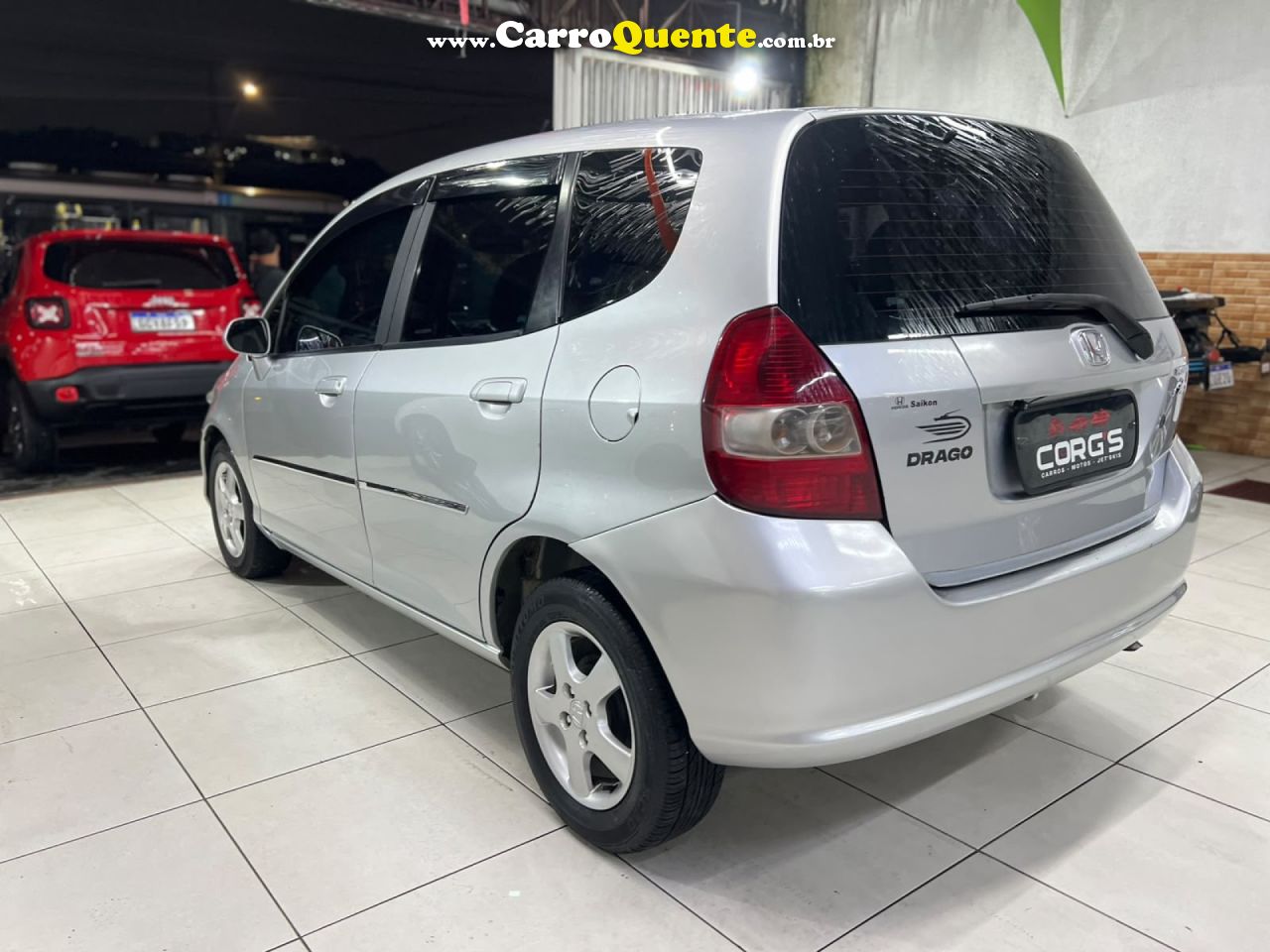 HONDA   FIT LXL 1.4 1.4 FLEX 8V16V 5P AUT.   PRATA 2005 1.4 FLEX - Loja