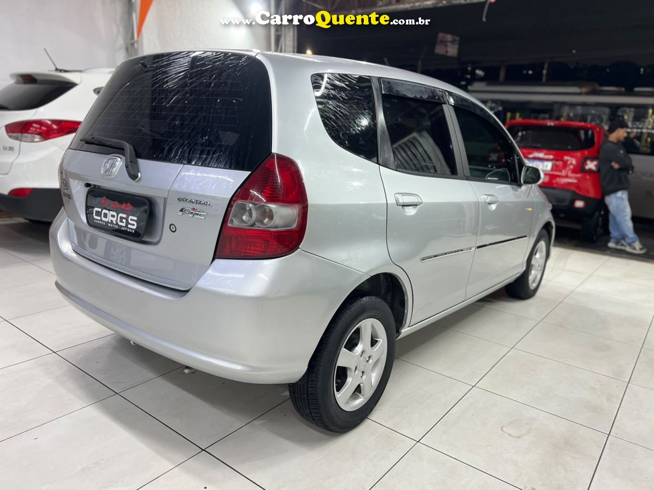 HONDA   FIT LXL 1.4 1.4 FLEX 8V16V 5P AUT.   PRATA 2005 1.4 FLEX - Loja