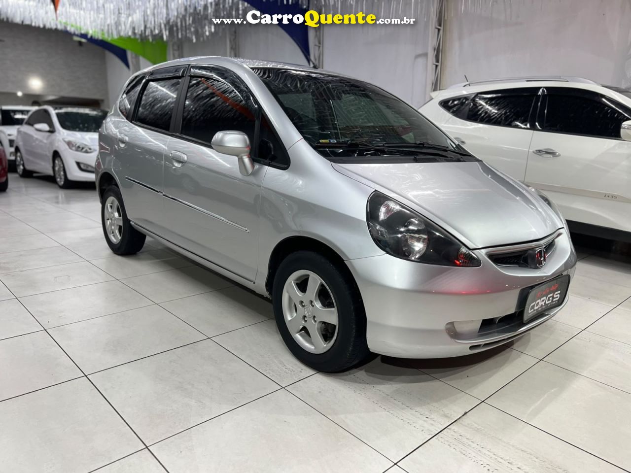 HONDA   FIT LXL 1.4 1.4 FLEX 8V16V 5P AUT.   PRATA 2005 1.4 FLEX - Loja