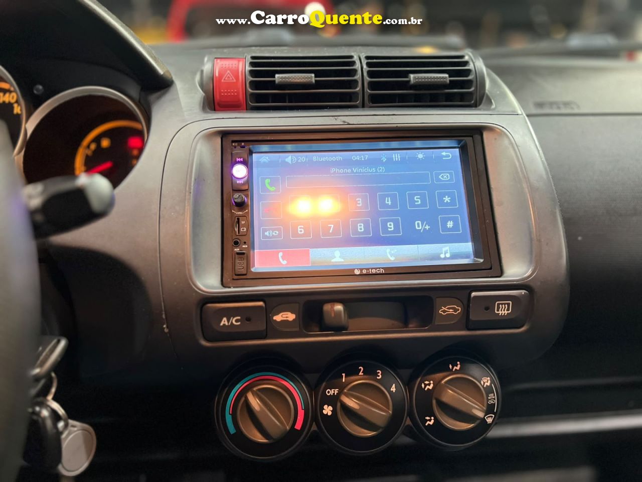 HONDA   FIT LXL 1.4 1.4 FLEX 8V16V 5P AUT.   PRATA 2005 1.4 FLEX - Loja