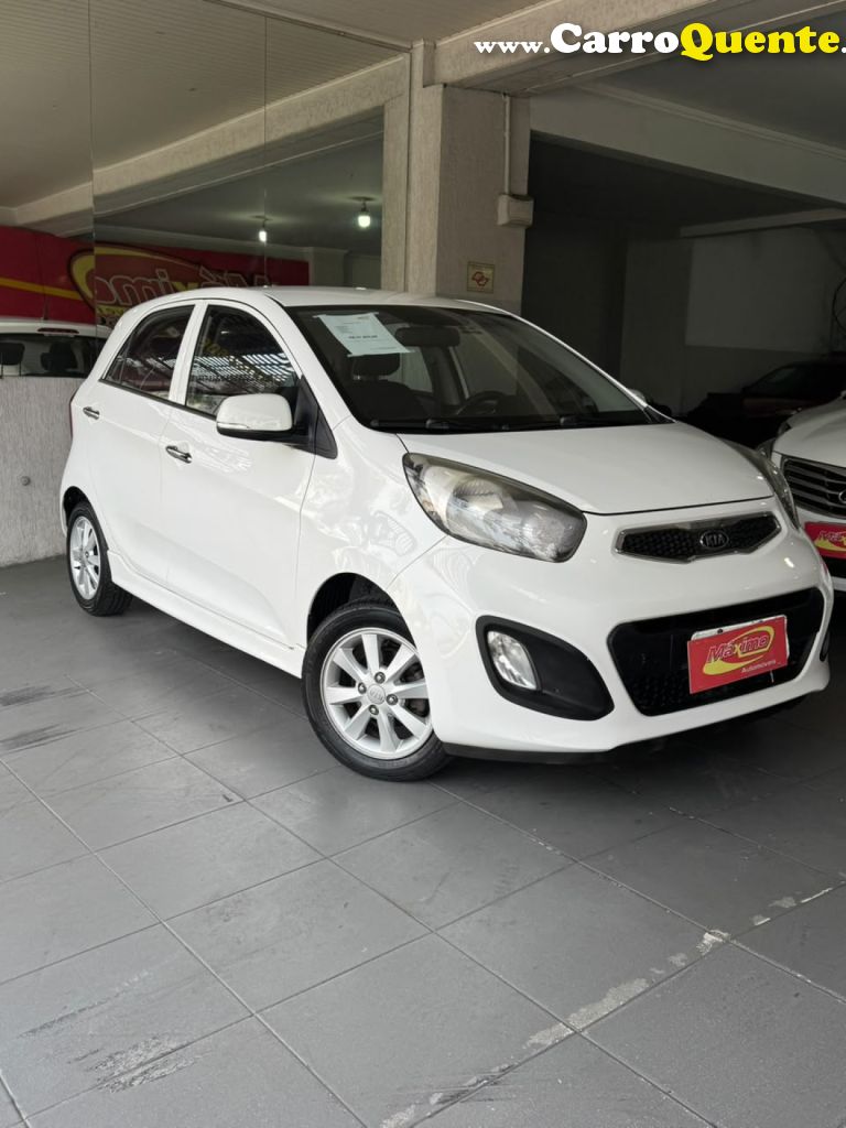 KIA   PICANTO EX 1.11.0 1.0 FLEX MEC.   BRANCO 2013 1.0 FLEX - Loja