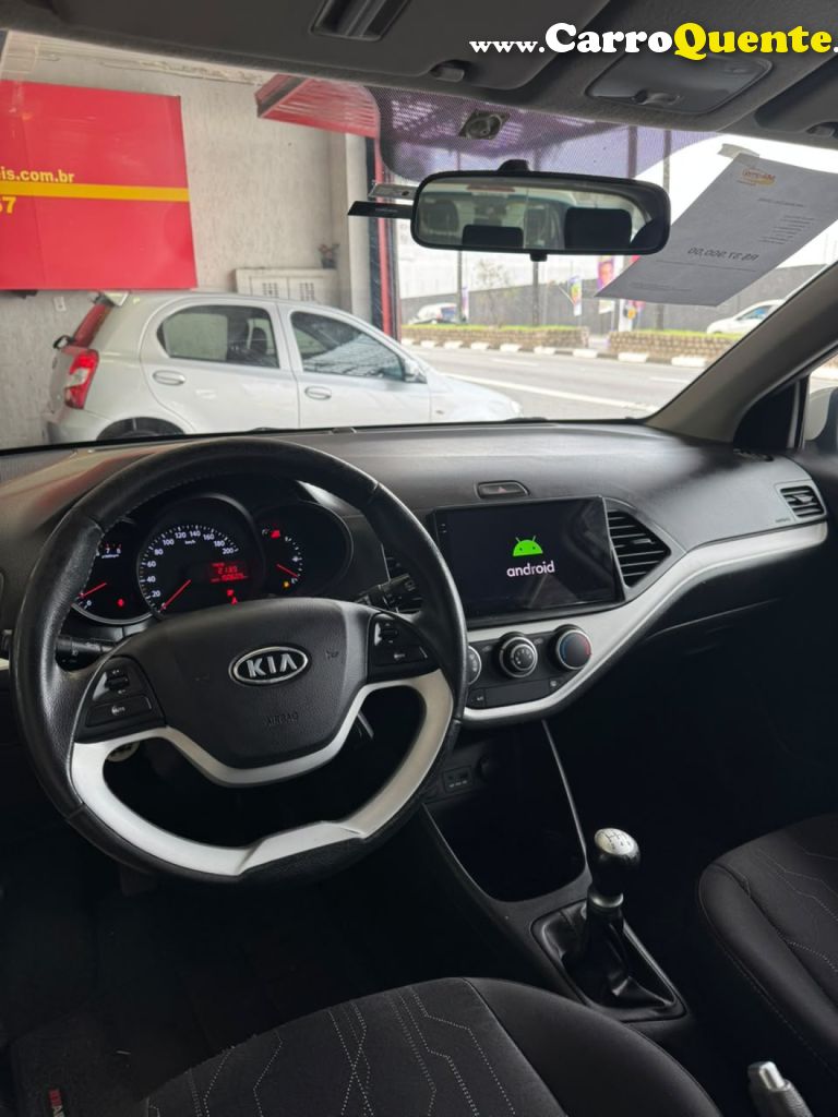 KIA   PICANTO EX 1.11.0 1.0 FLEX MEC.   BRANCO 2013 1.0 FLEX - Loja