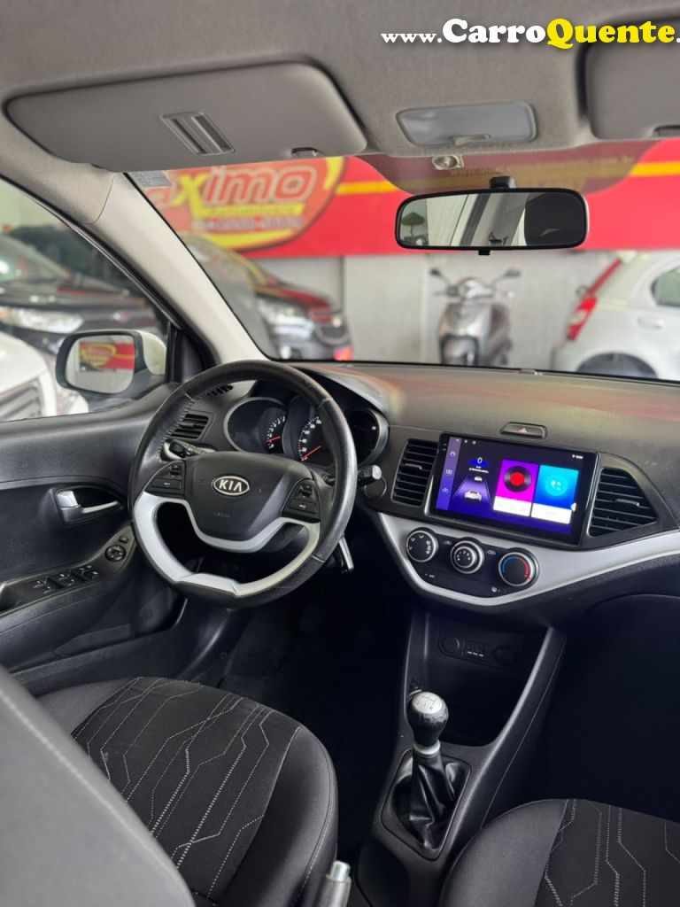 KIA   PICANTO EX 1.11.0 1.0 FLEX MEC.   BRANCO 2013 1.0 FLEX - Loja