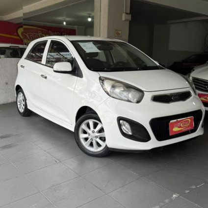 KIA   PICANTO EX 1.11.0 1.0 FLEX MEC.   BRANCO 2013 1.0 FLEX