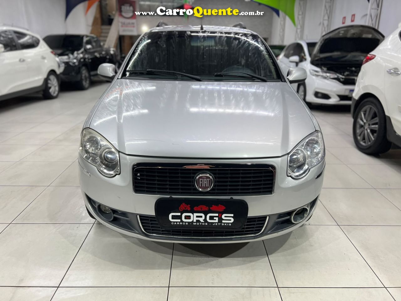 FIAT   PALIO WEEK. ATTRACTIVE 1.4 FIRE FLEX 8V   PRATA 2012 1.4 FLEX - Loja