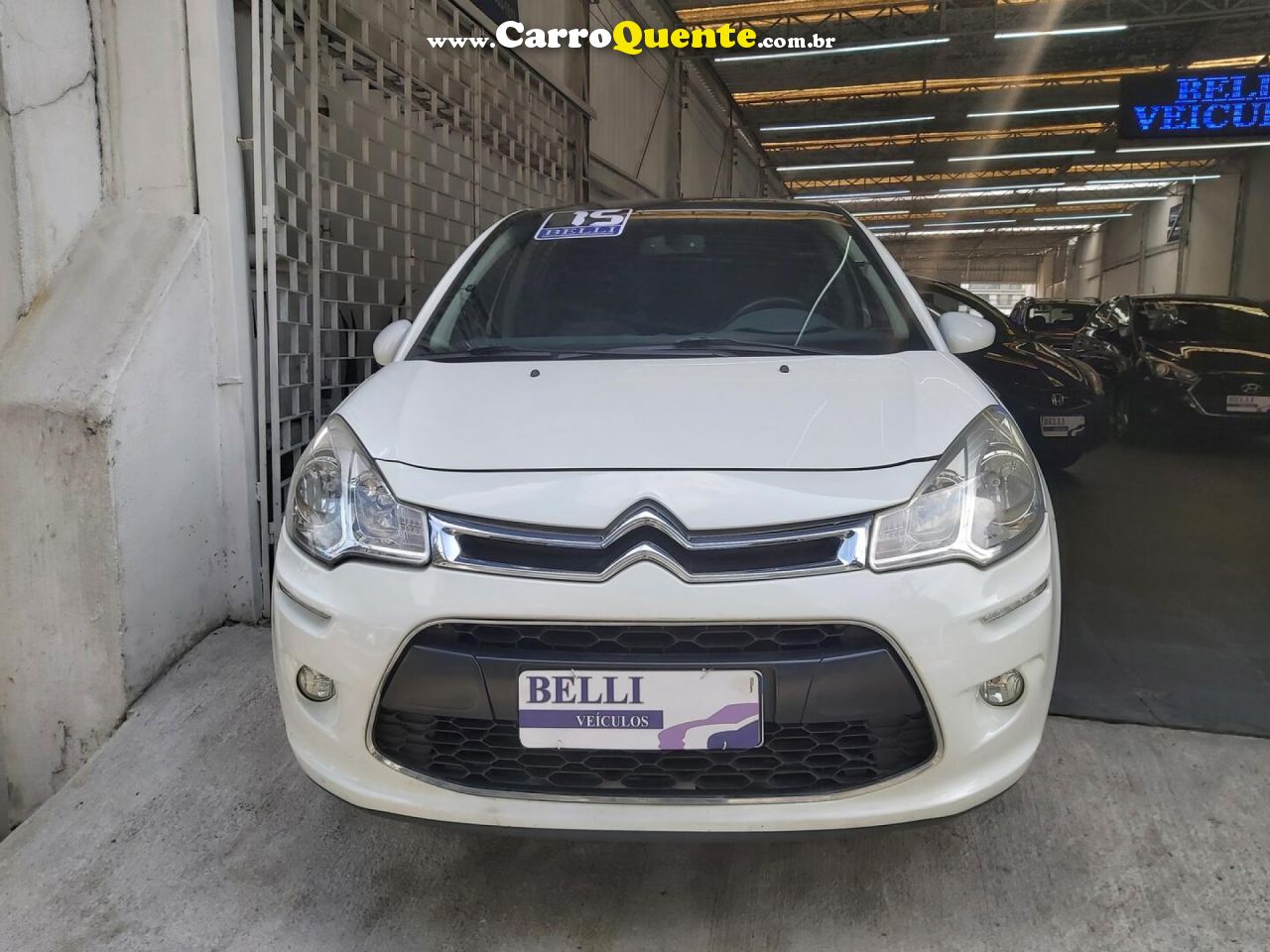 CITROËN   C3 TENDANCE 1.5 FLEX 8V 5P MEC.   BRANCO 2015 1.5 FLEX - Loja
