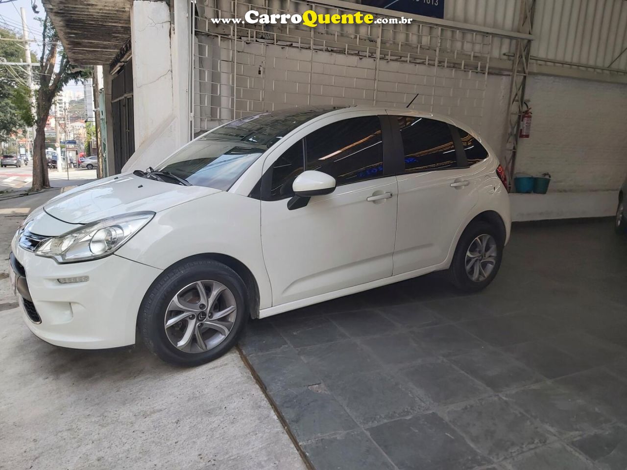 CITROËN   C3 TENDANCE 1.5 FLEX 8V 5P MEC.   BRANCO 2015 1.5 FLEX - Loja