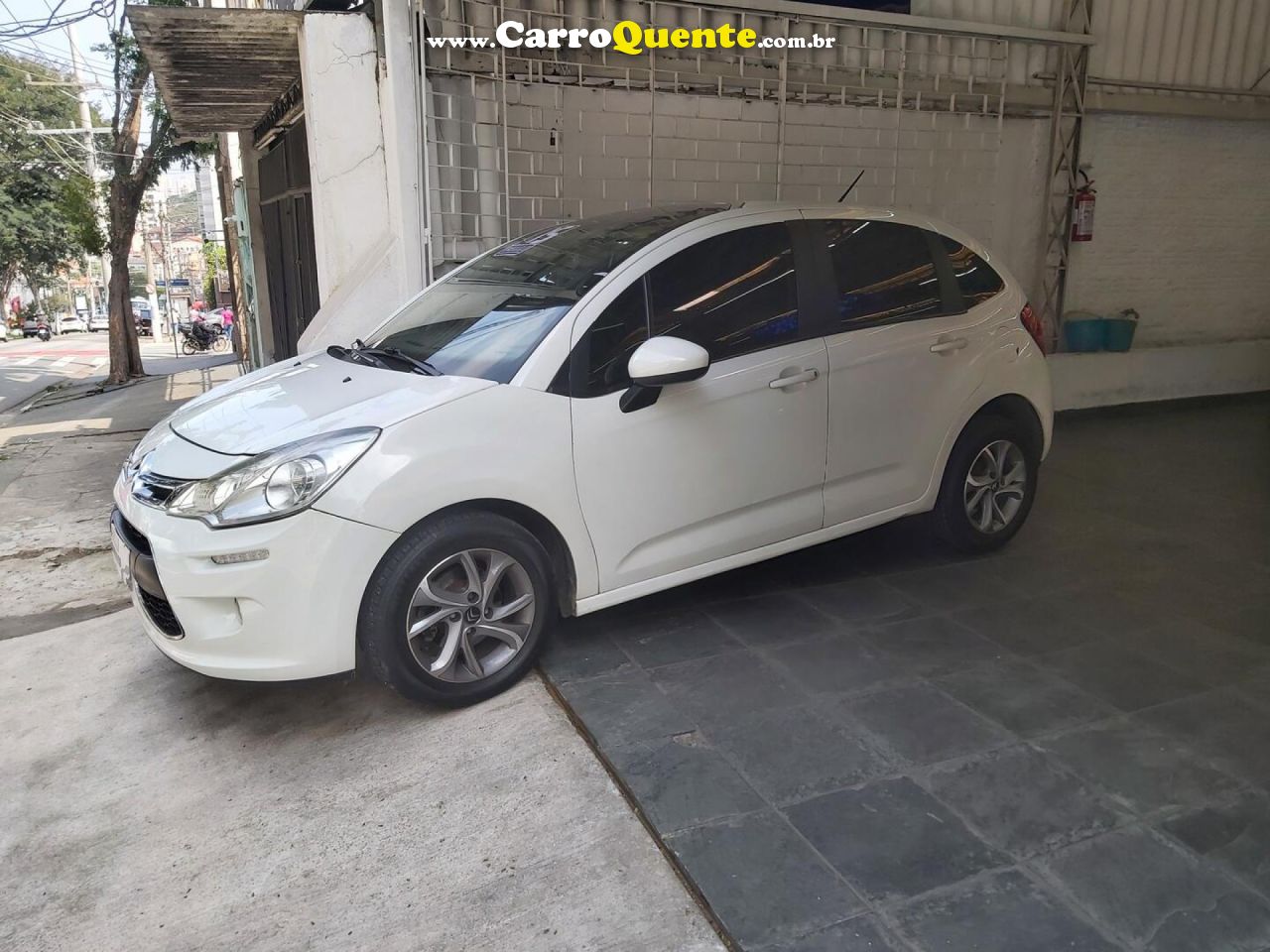 CITROËN   C3 TENDANCE 1.5 FLEX 8V 5P MEC.   BRANCO 2015 1.5 FLEX - Loja
