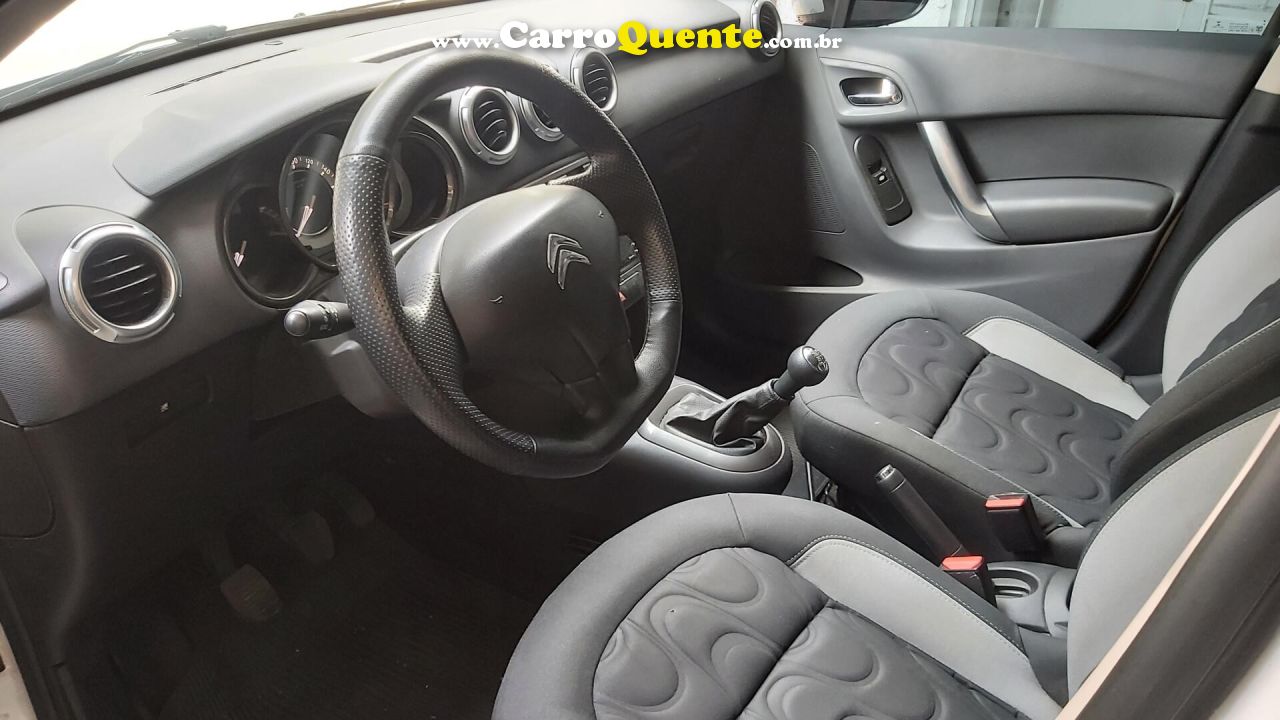 CITROËN   C3 TENDANCE 1.5 FLEX 8V 5P MEC.   BRANCO 2015 1.5 FLEX - Loja