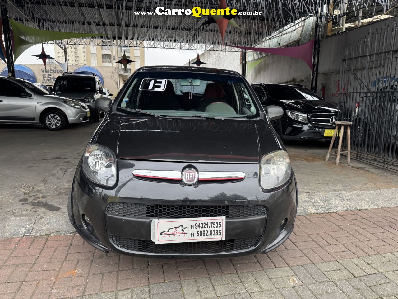 FIAT   PALIO SPORT.INTERLAGOS 1.6 FLEX 16V   PRETO 2013 1.6 FLEX - Loja