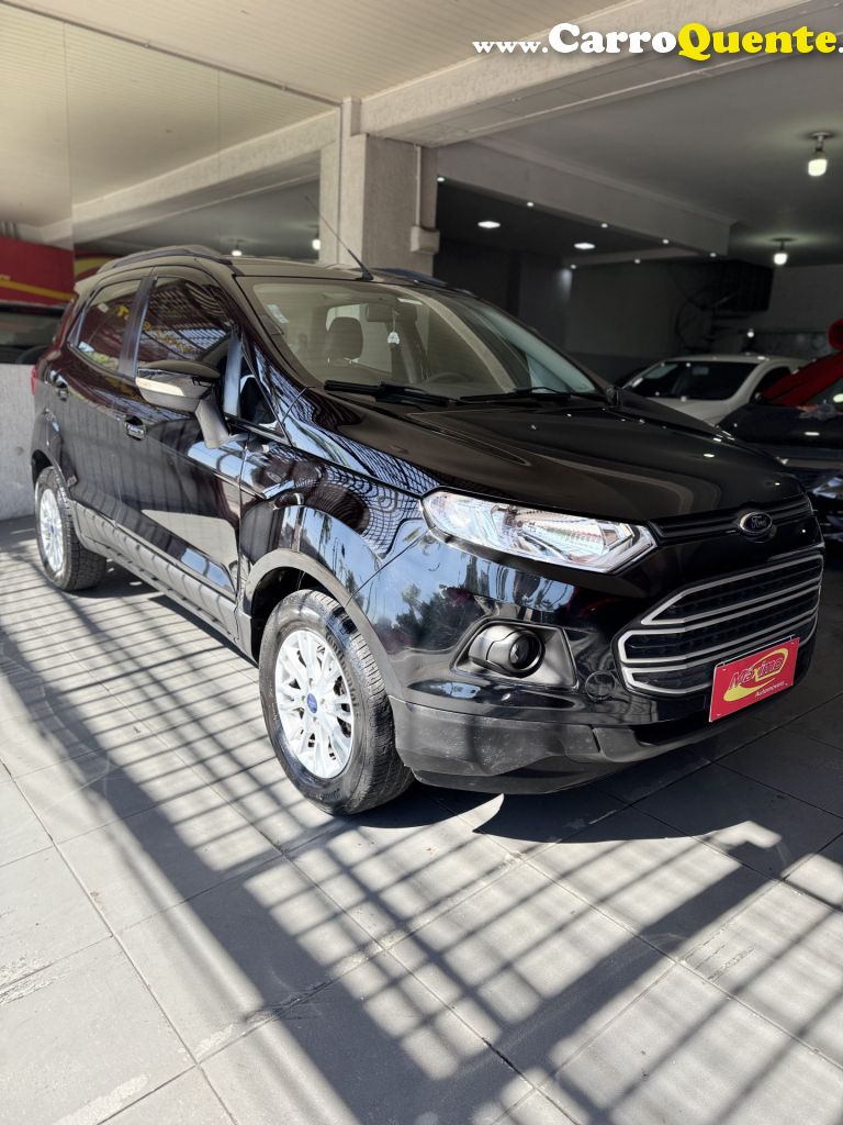 FORD   ECOSPORT SE 2.0 16V FLEX 5P AUT.   PRETO 2015 2.0 FLEX - Loja