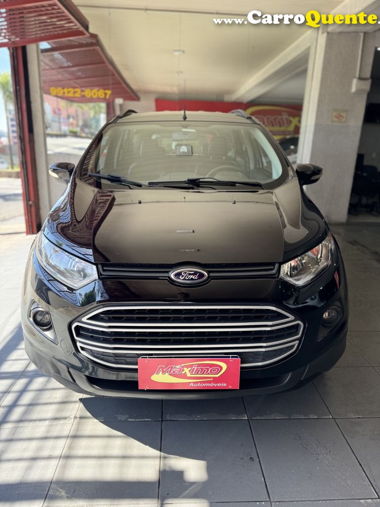 FORD   ECOSPORT SE 2.0 16V FLEX 5P AUT.   PRETO 2015 2.0 FLEX - Loja