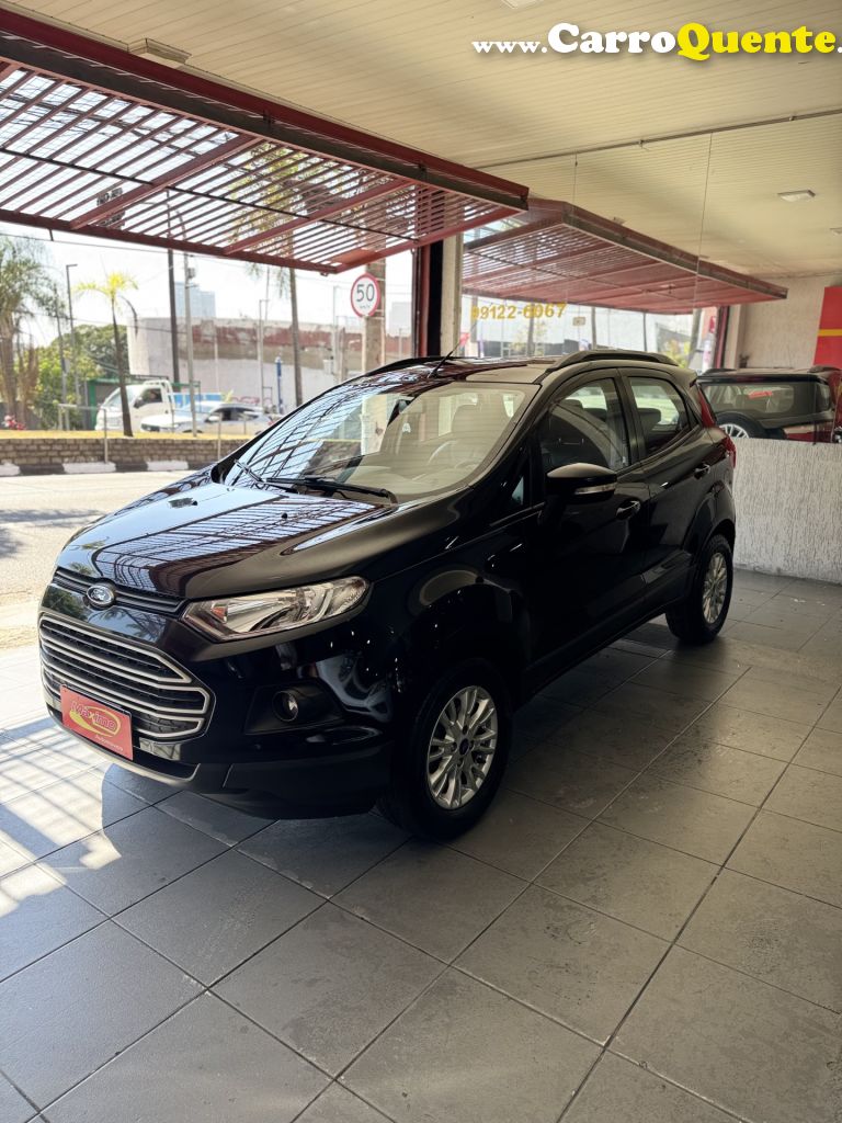 FORD   ECOSPORT SE 2.0 16V FLEX 5P AUT.   PRETO 2015 2.0 FLEX - Loja