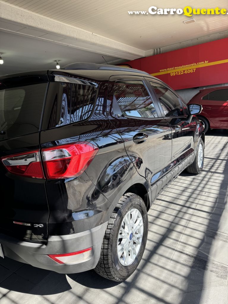 FORD   ECOSPORT SE 2.0 16V FLEX 5P AUT.   PRETO 2015 2.0 FLEX - Loja