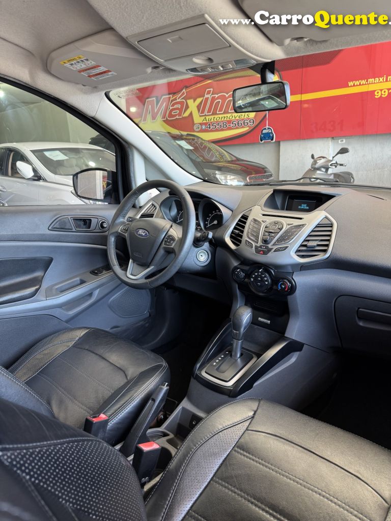 FORD   ECOSPORT SE 2.0 16V FLEX 5P AUT.   PRETO 2015 2.0 FLEX - Loja
