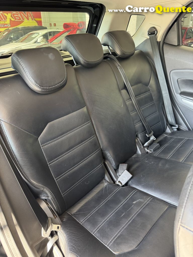 FORD   ECOSPORT SE 2.0 16V FLEX 5P AUT.   PRETO 2015 2.0 FLEX - Loja