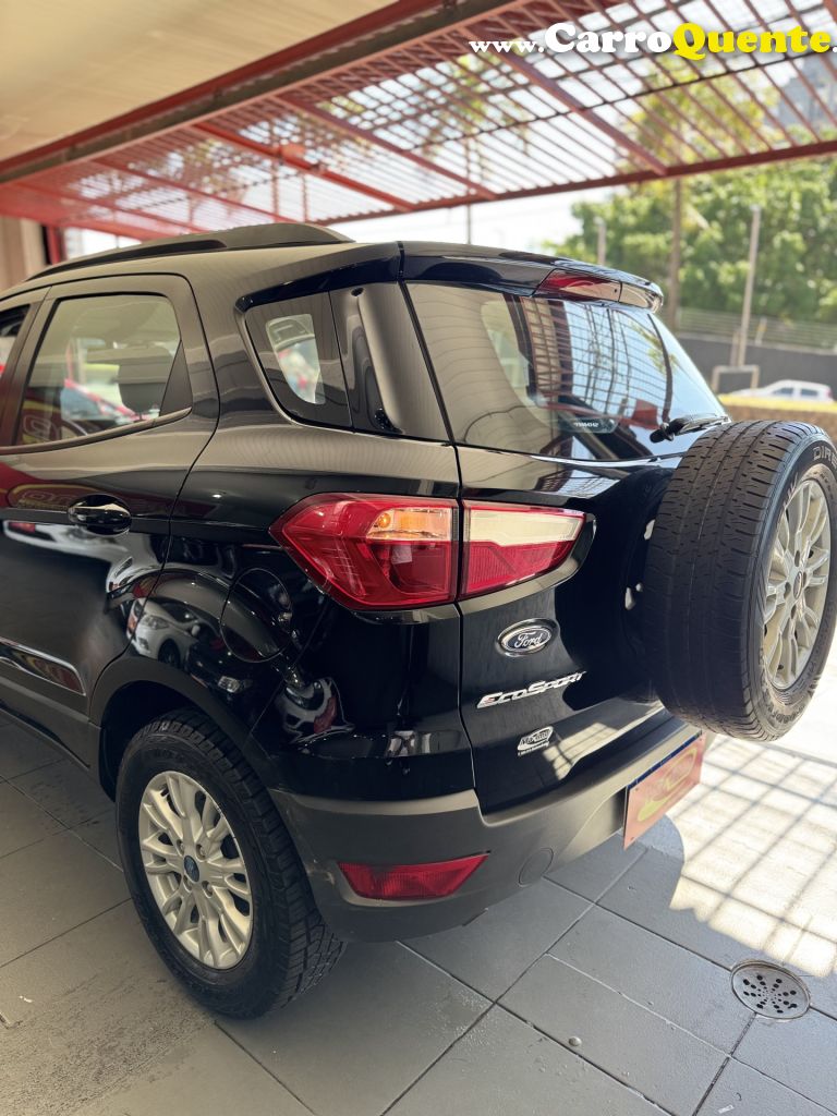 FORD   ECOSPORT SE 2.0 16V FLEX 5P AUT.   PRETO 2015 2.0 FLEX - Loja