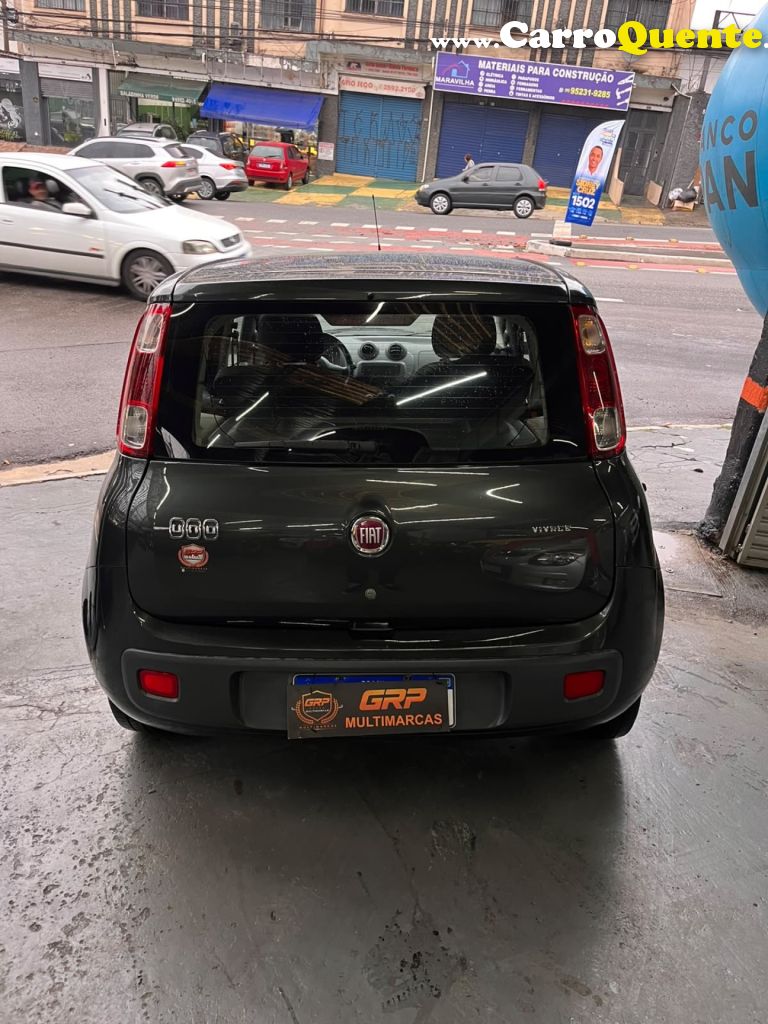 FIAT   UNO VIVACE CELEB. 1.0 EVO F.FLEX 8V 5P   CINZA 2014 1.0 FLEX - Loja