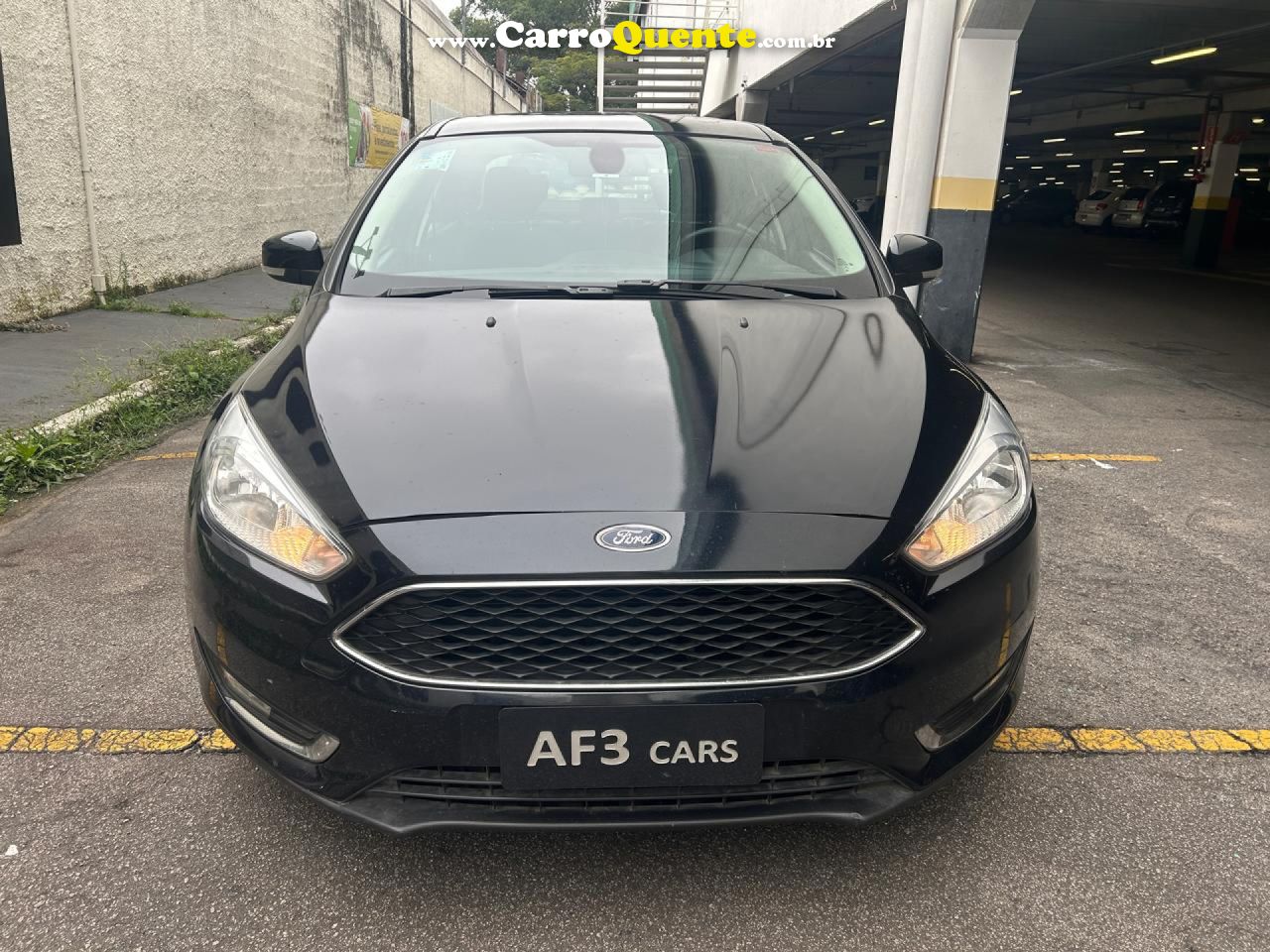 FORD   FOCUS 2.0 16VSESE PLUS FLEX 5P AUT.   PRETO 2018 2.0 FLEX - Loja